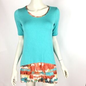 LOGO‎ Lori Goldstein Seaglass Regular Knit Top